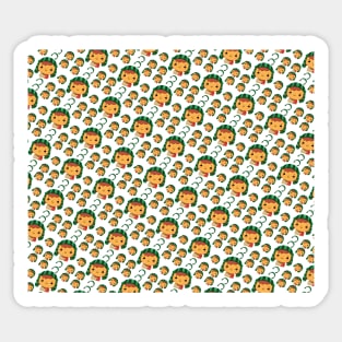 Chavo Del Ocho Pattern Sticker